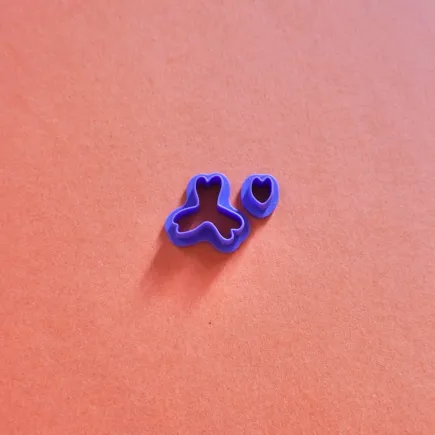 Polymer clay cutter set - flower 1