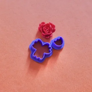 Polymer clay cutter: flower style 3 - Lylo Tools