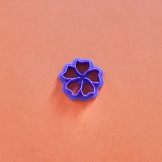 Polymer clay cutter: 5 petal flower - Lylo Tools