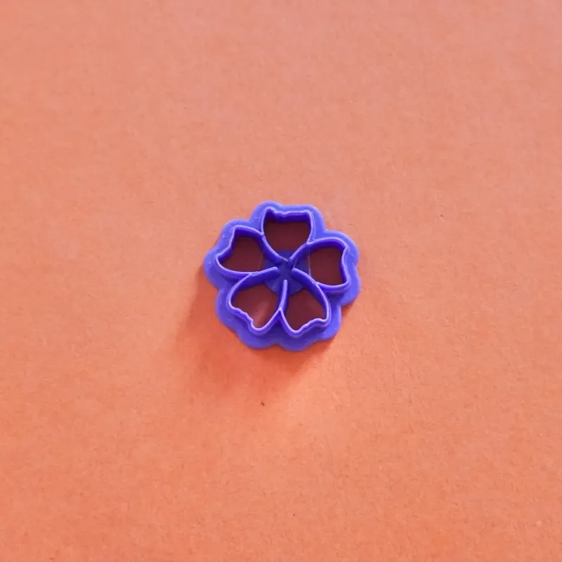 Polymer clay cutter set - 5 petal flower Polymer clay cutter set - 5 petal flower
