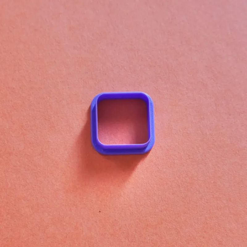 Polymer clay cutter - square