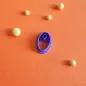 Polymer clay cutter - thick oval [for hanging]