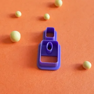 Polymer clay cutter set - rectangles