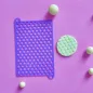 Polymer clay template - Polka dots
