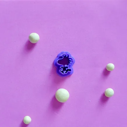 Polymer clay cutter - Woodstock Snoopy