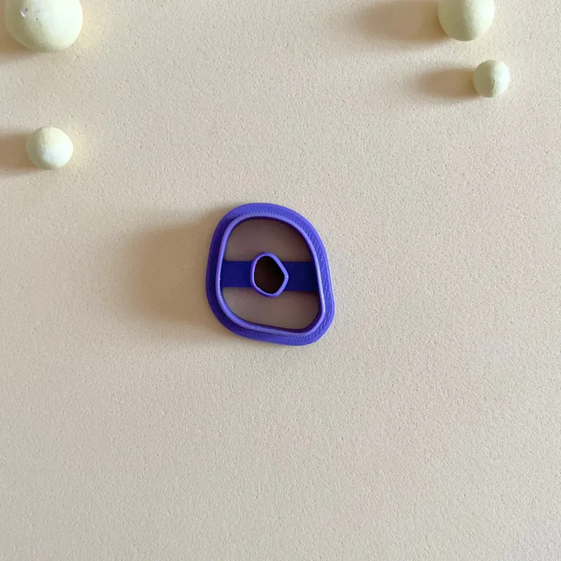 Polymer clay cutter - organic arc only outside